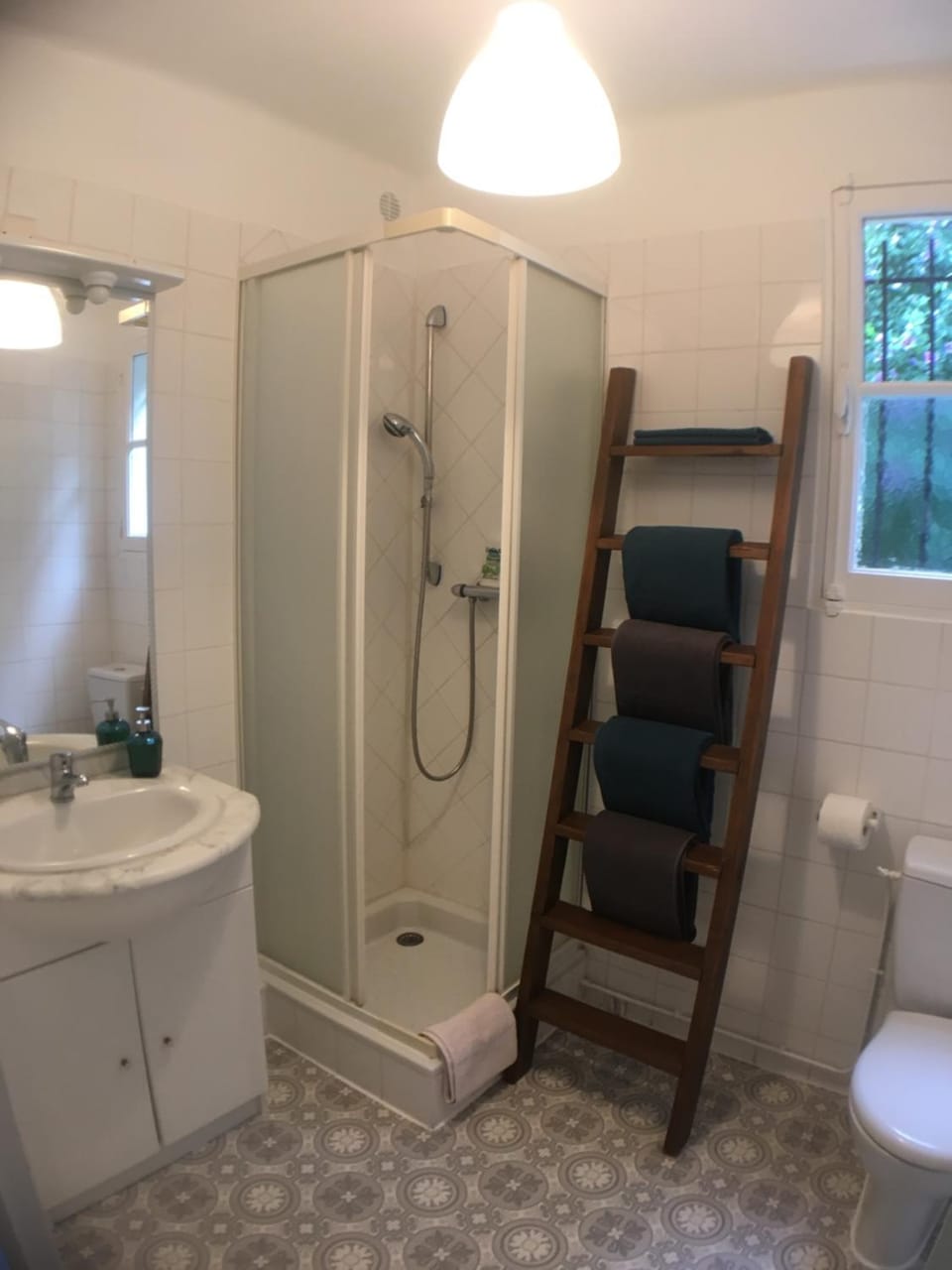 Shower, Toilet, Bathroom, towels