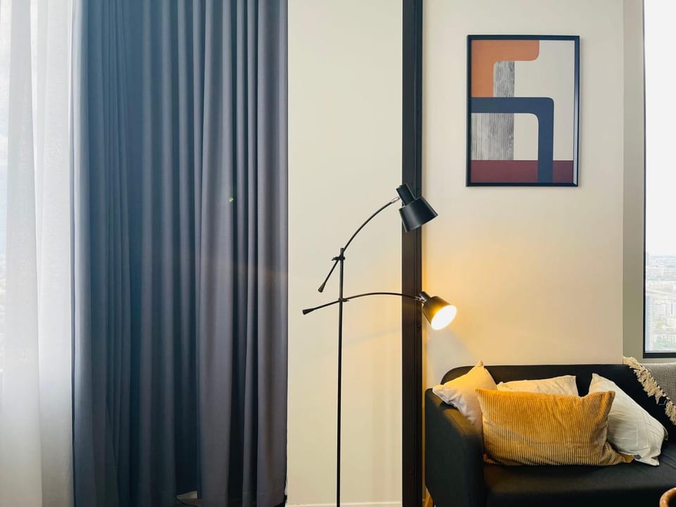 2BR BTS On Nut Siamese87 Two Bedroom LOFT hight floor 24 Apartment in Bangkok