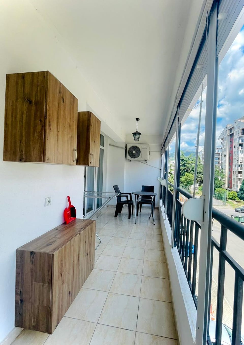 View (from property/room), Balcony/Terrace, Kitchen or kitchenette, Dining area