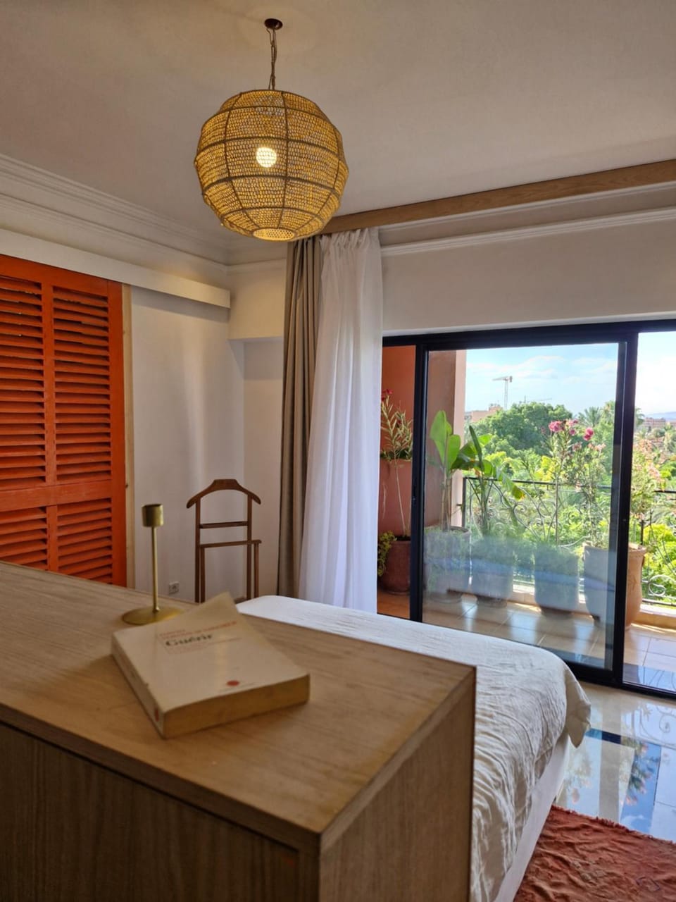 Duplex lumineux 220 m2 vue exclusive Jardins de Majorelle et atlas Apartment in Marrakesh