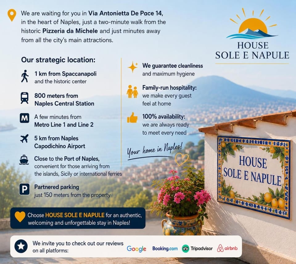 House O' Sole 'e Napule Apartment in Naples