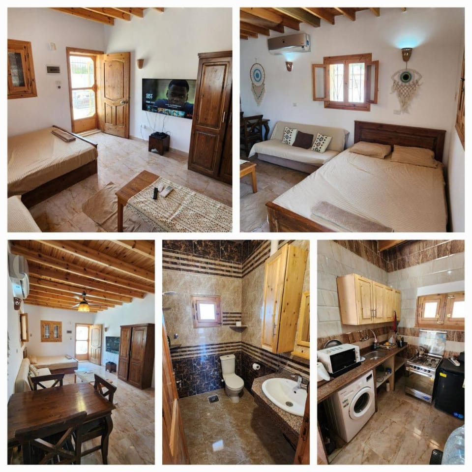 Bed, TV and multimedia, Kitchen or kitchenette, Living room, Photo of the whole room, Dining area, Bedroom