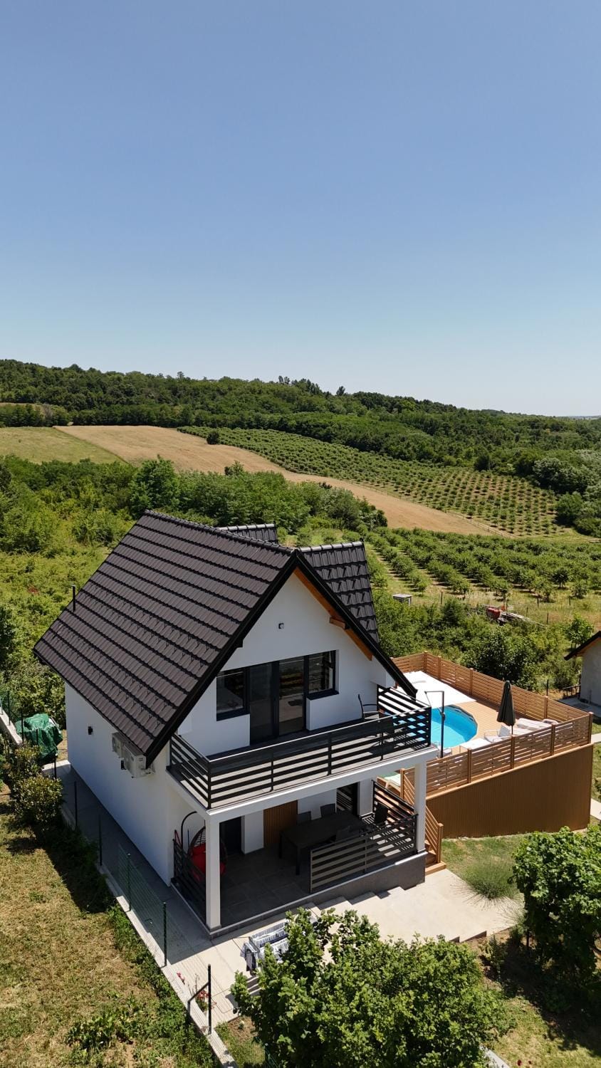 Property building, Day, Natural landscape, Pool view, Swimming pool, sunbed
