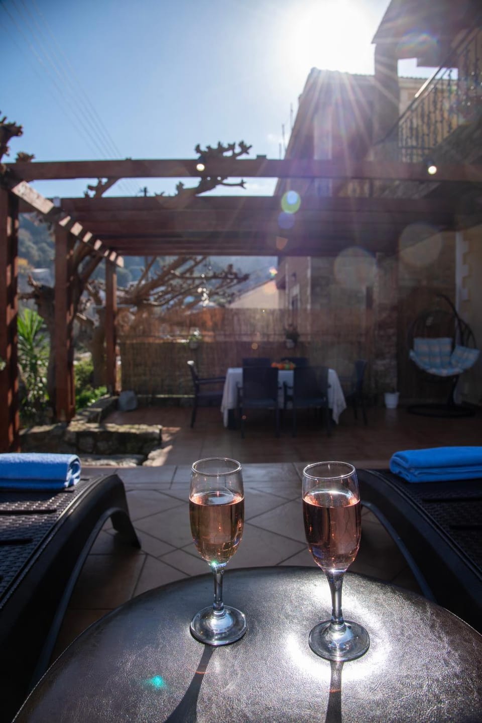 Summer, Balcony/Terrace, Drinks, sunbed