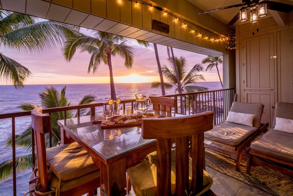 Sea view, Sunset