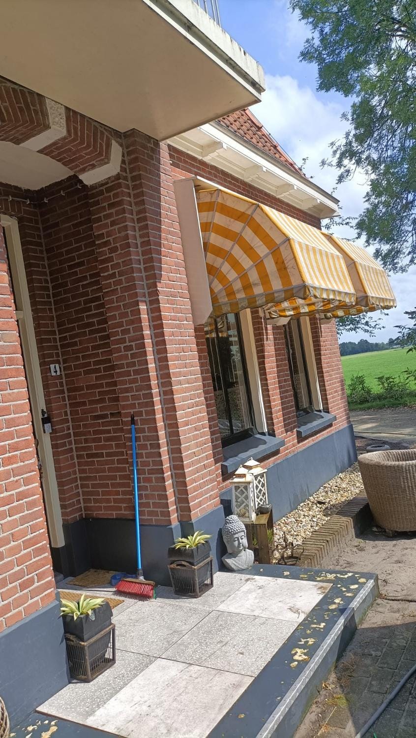 Property building, Garden view