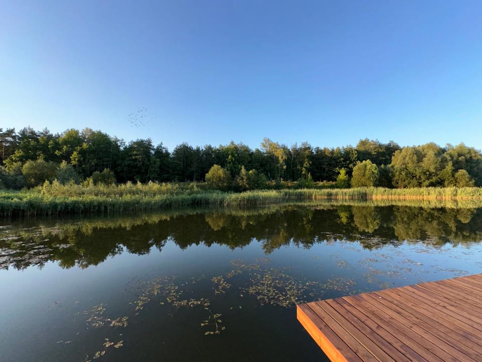 Domek nad stawem House in Poland