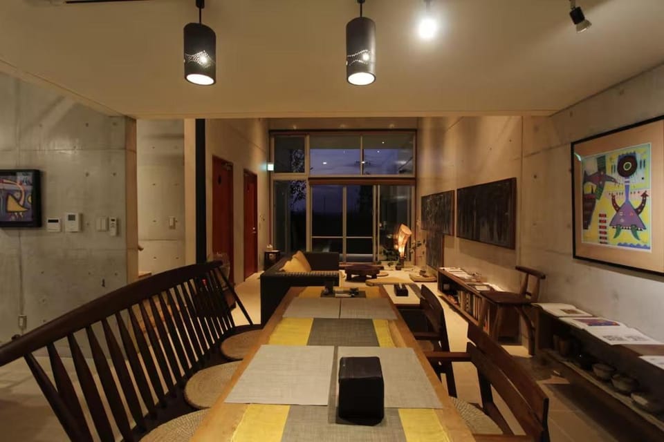 屋上ジャグジー付きBBQ可能 美ら海水族館まで4分 Bise Museum villa House in Okinawa Prefecture