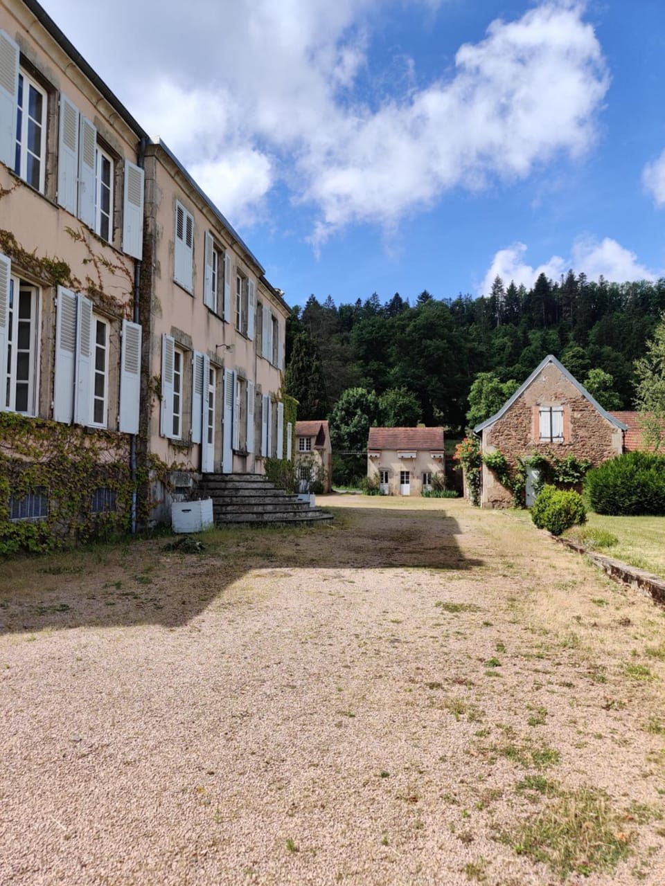 Property building, Day, Garden view