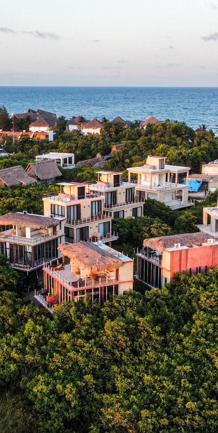 Property building, Nearby landmark, Day, Natural landscape, Bird's eye view, Beach, Sea view