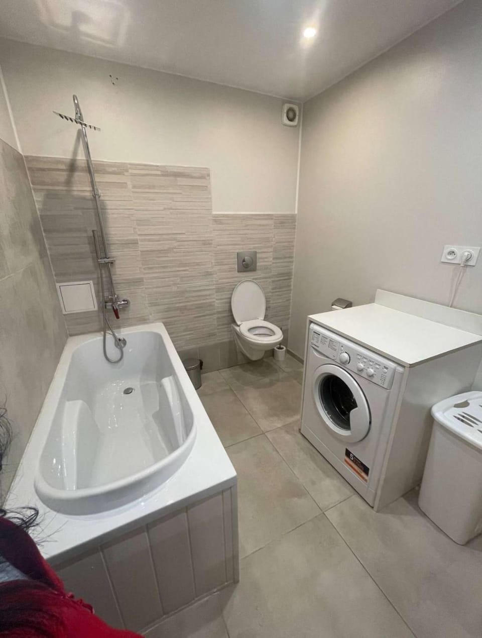 Toilet, Bathroom, Bath, washing machine