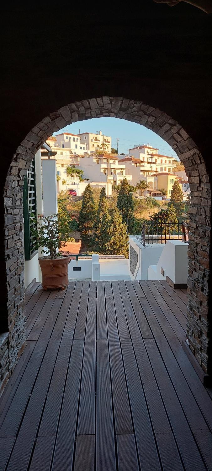 Mpatsi Sunset House Villa in Decentralized Administration of the Aegean