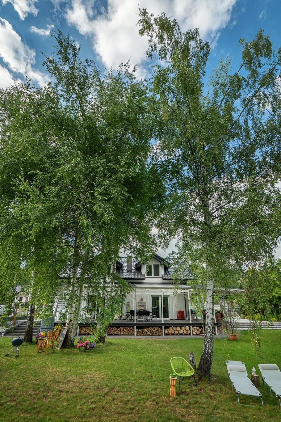 Property building, Garden