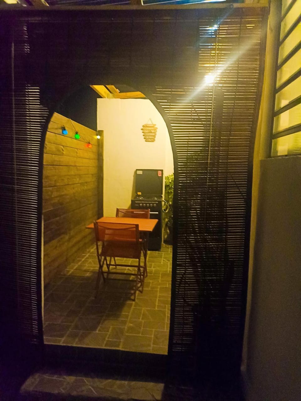 Patio, Night