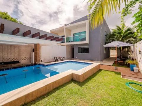 Casa Cond Aconchegante 3QT com Piscina e Sinuca House in State of Bahia