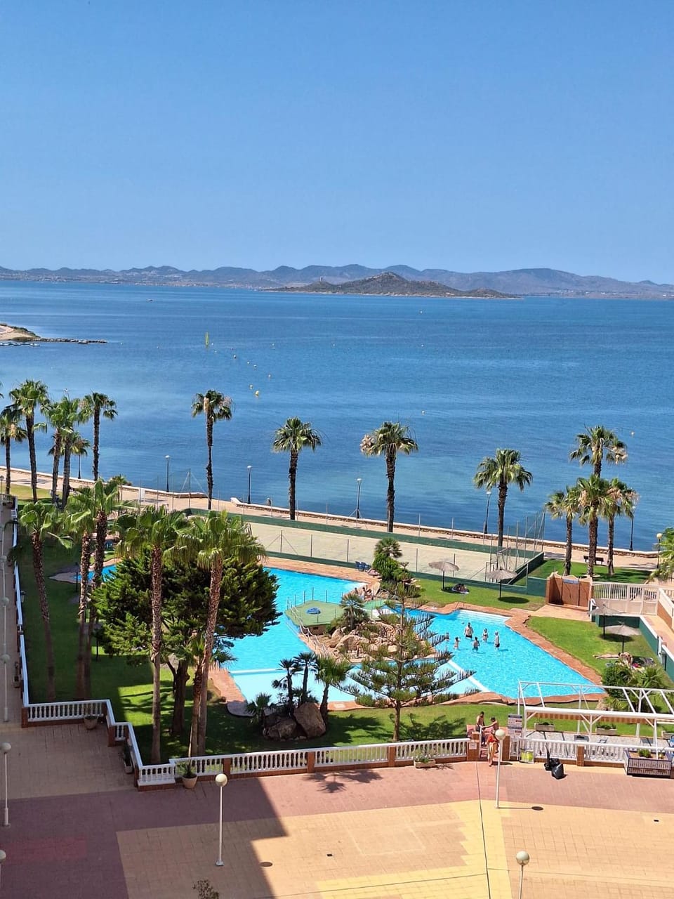 Nearby landmark, Natural landscape, Pool view, Sea view, Swimming pool