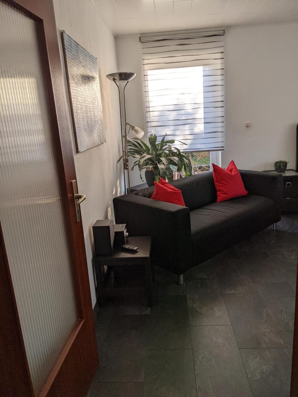 Bed, Seating area, Bedroom, Garden view, Quiet street view, heating, internet, wardrobe