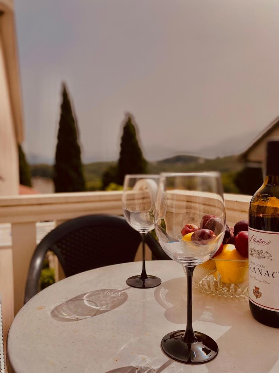 Day, Natural landscape, View (from property/room), Balcony/Terrace, Mountain view, Drinks