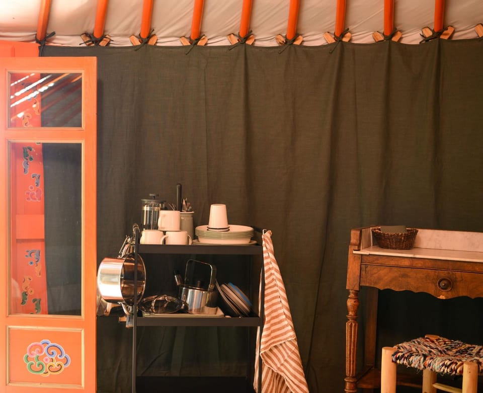 Yourte vue exceptionnelle Luxury tent in Occitanie