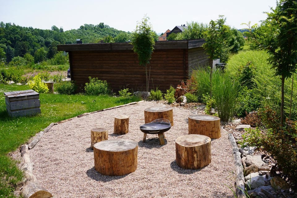 Natural landscape, BBQ facilities, Garden, Garden view