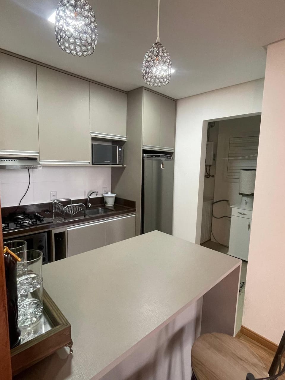 Kitchen or kitchenette, Dining area