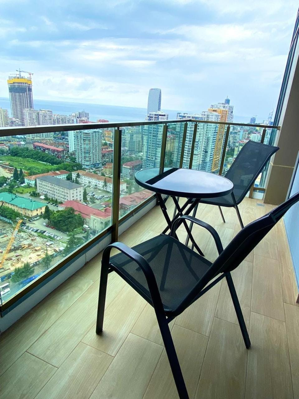 Day, Balcony/Terrace, Seating area, City view