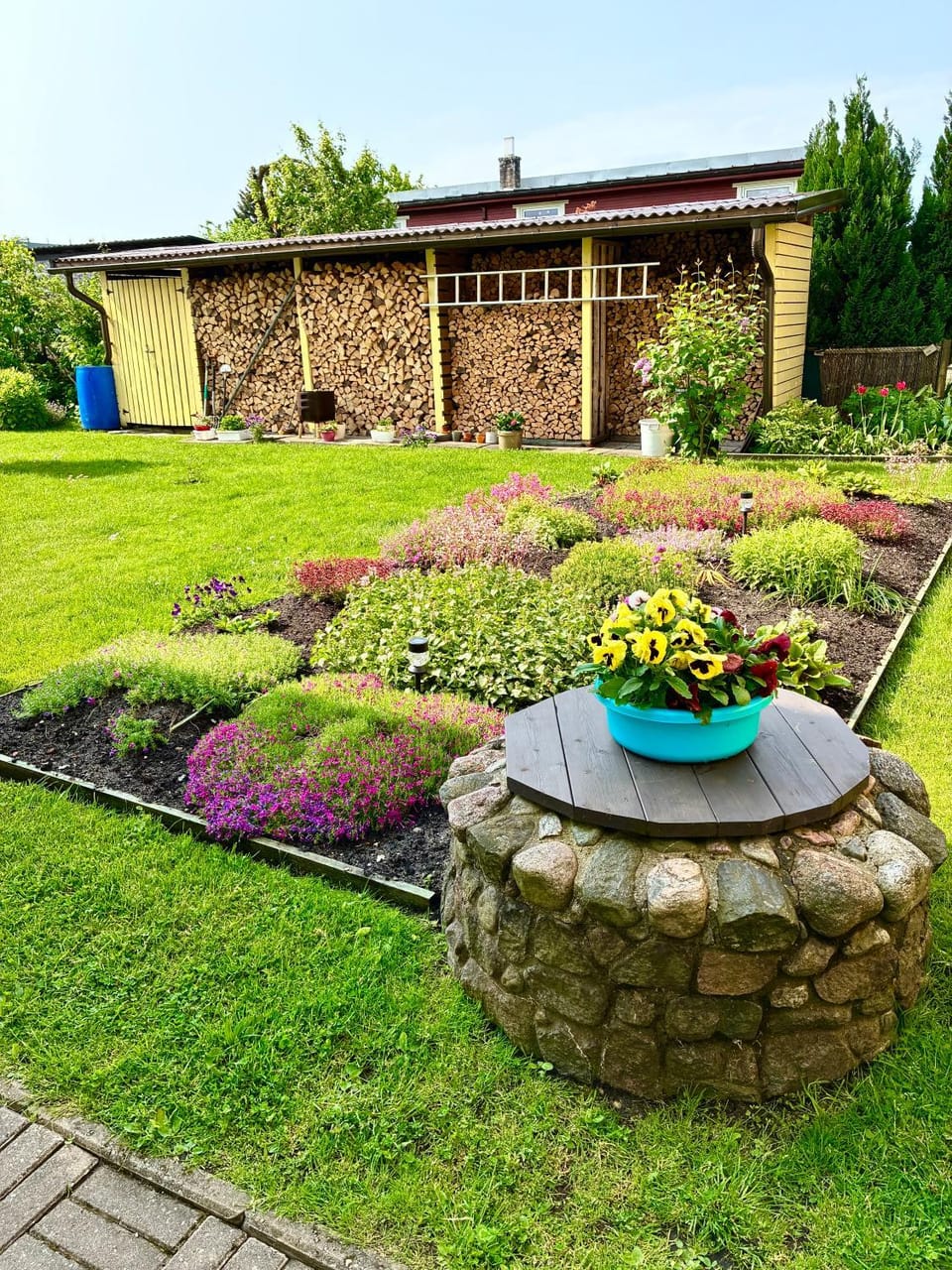 Patio, Facade/entrance, Day, Garden, Garden view, Inner courtyard view