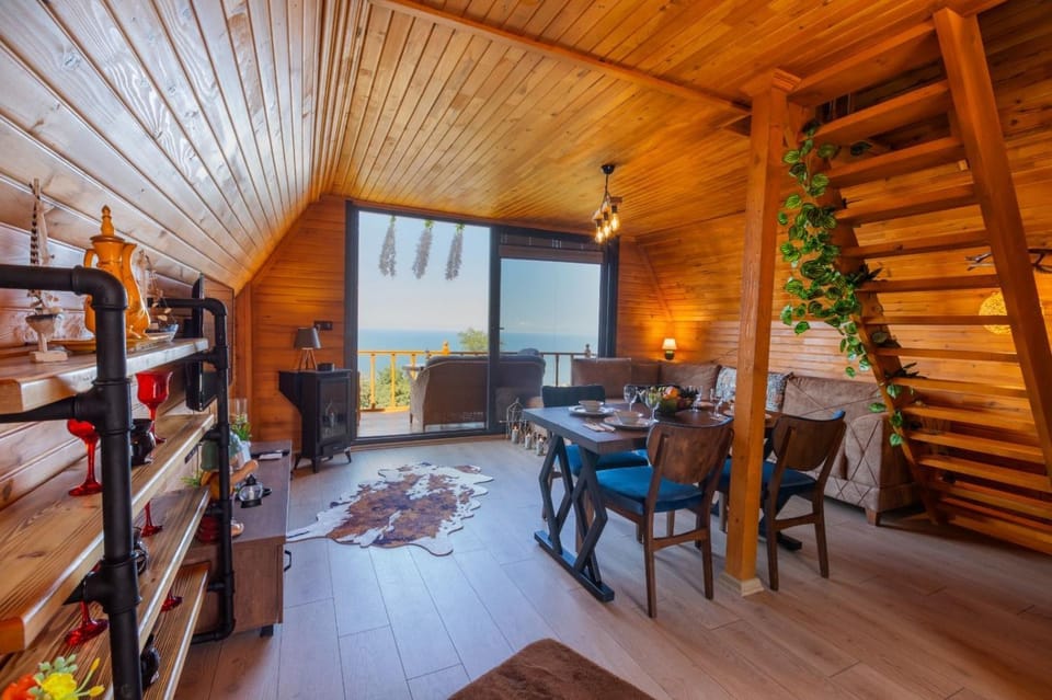 Natural landscape, Living room, Seating area, Dining area