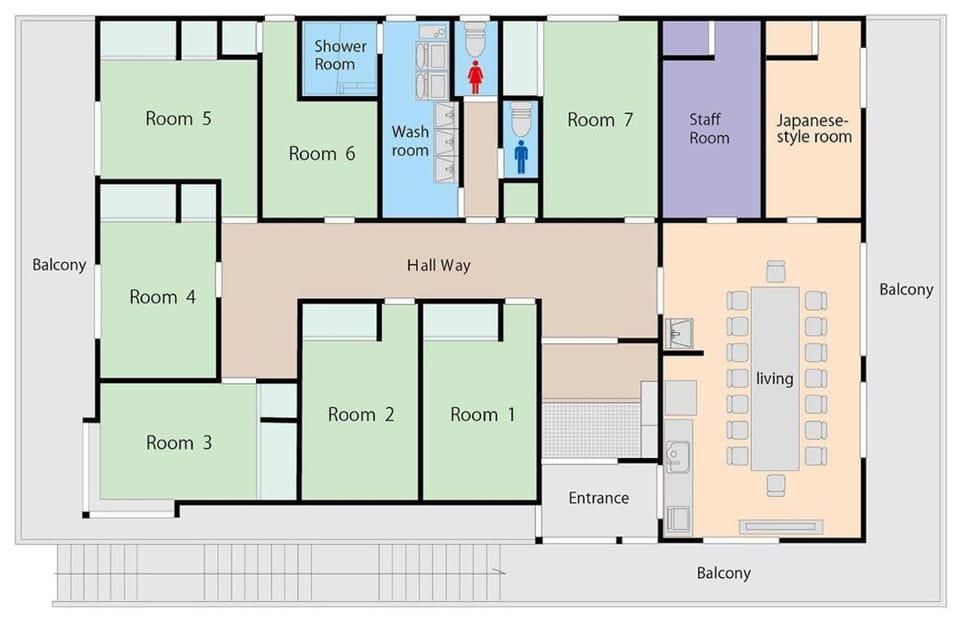 Guest House TITAN Apartment in Sapporo