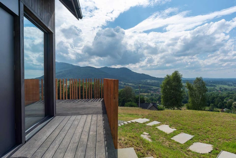 Property building, Natural landscape, Mountain view