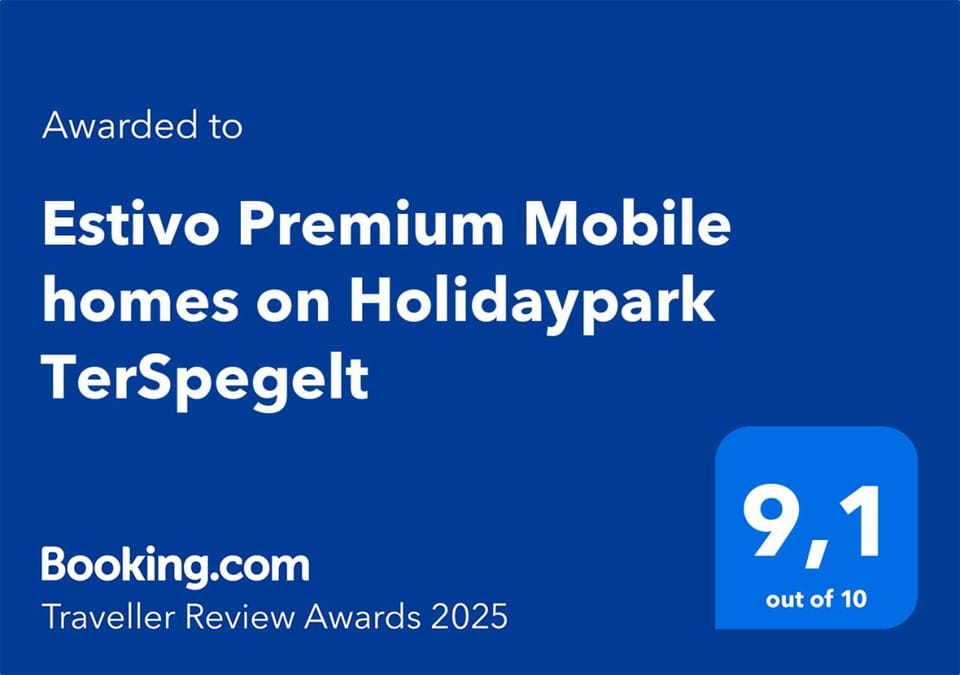 Estivo Premium Mobile homes on Holidaypark TerSpegelt Campground/ 
RV Resort in North Brabant (province)