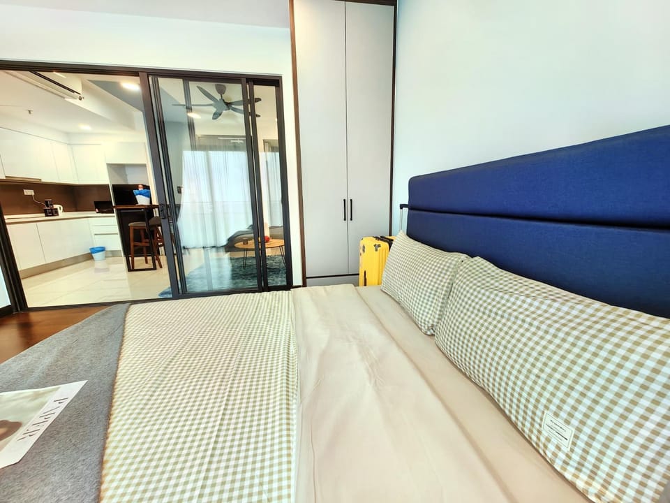 Almas Suites 스타일리시 무지 스튜디오, 스텔라 국제학교까지 도보 2분 STAY Apartment in Johor