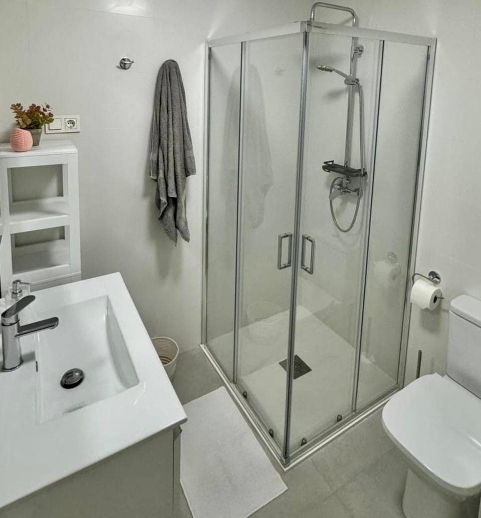 Shower, Toilet, Bathroom, towels