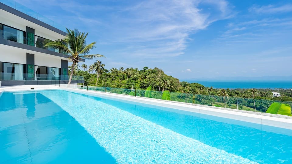 Day, Pool view, Sea view, Swimming pool, sunbed