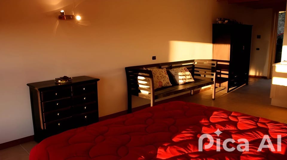 Bed, Photo of the whole room, Bedroom, wardrobe