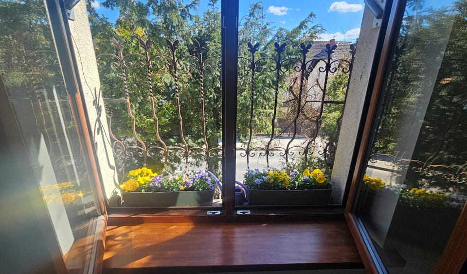Spring, View (from property/room), Garden view, Quiet street view