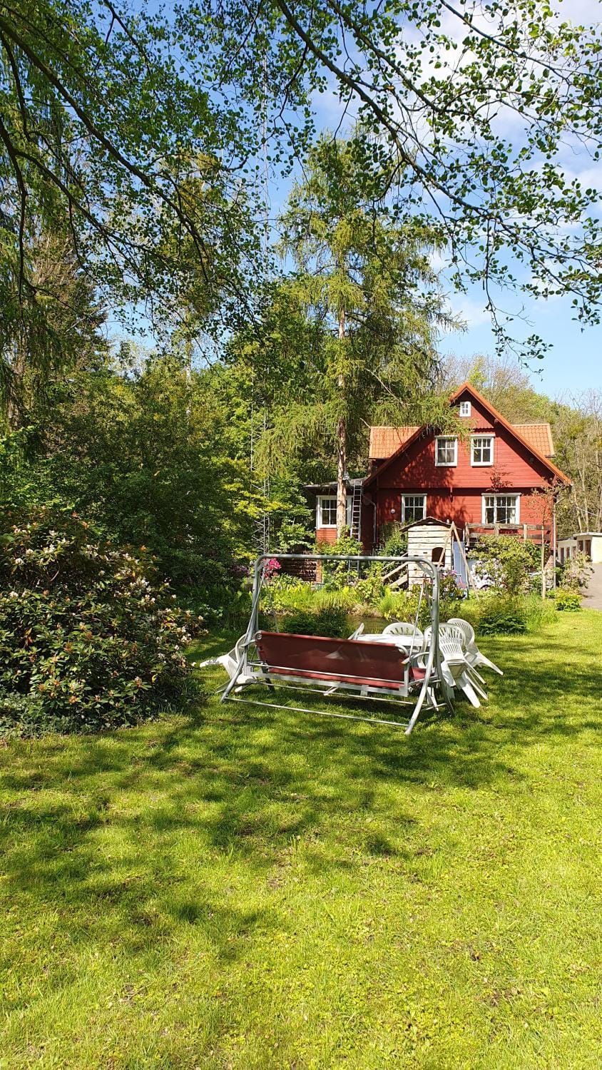 Property building, Garden, Garden view
