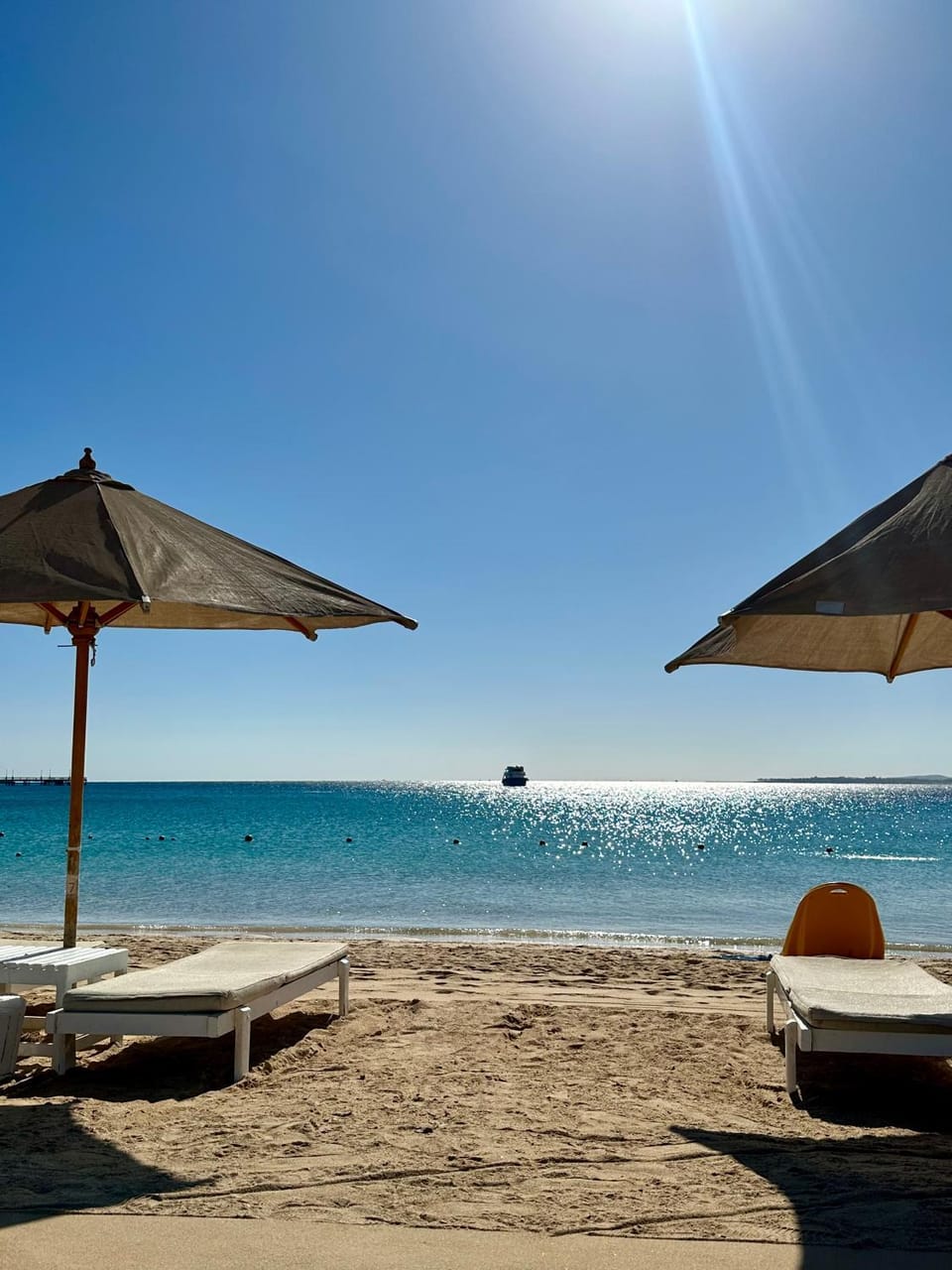 Sahl Hasheesh, El Andalous by sea and pool view, private beach Apartment in Hurghada