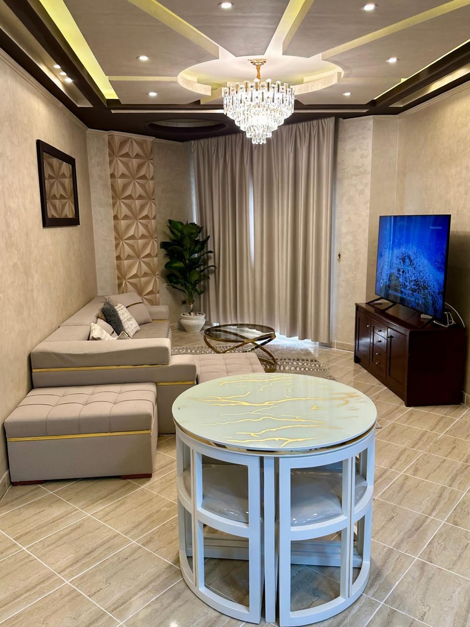 Sahl Hasheesh, El Andalous by sea and pool view, private beach Apartment in Hurghada