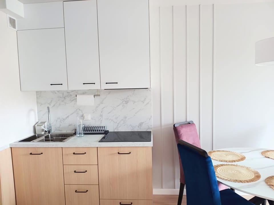 Kitchen or kitchenette, Dining area, stove
