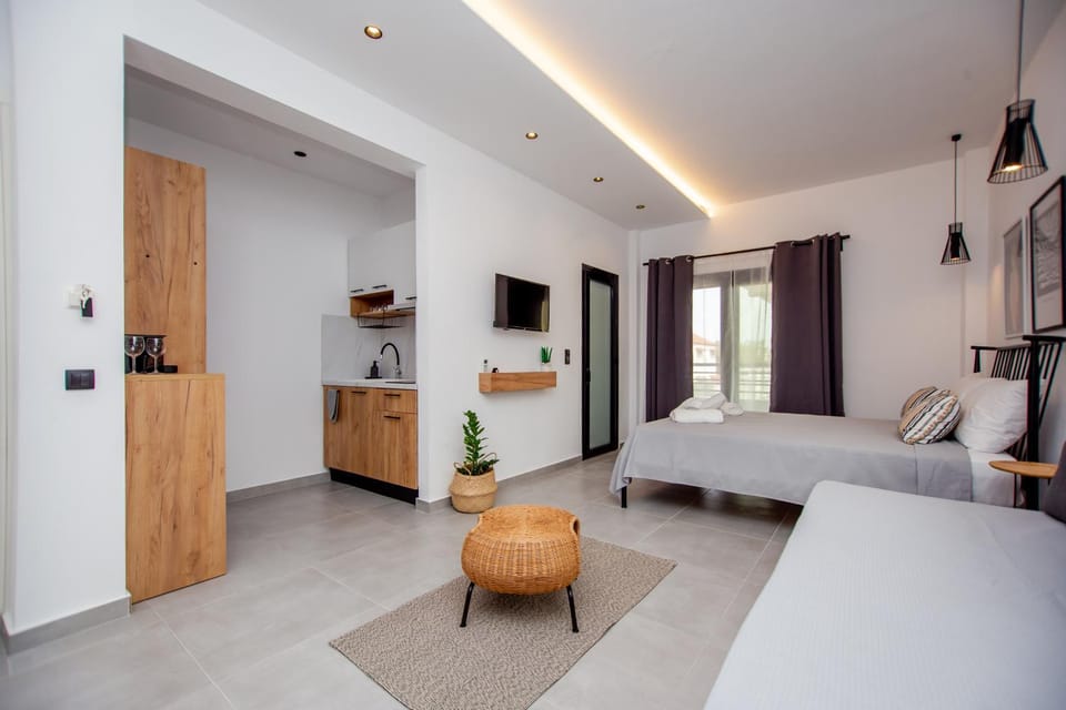 LA PLAZA luxury suites NEA VRASNA Apartment hotel in Decentralized Administration of Macedonia and Thrace