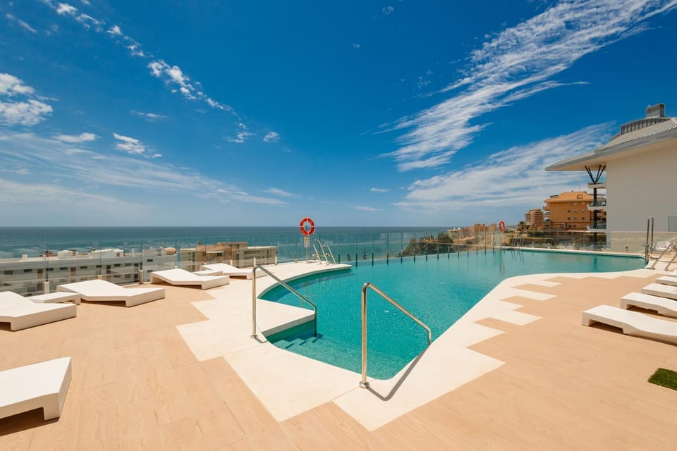 Day, Pool view, Sea view, Swimming pool