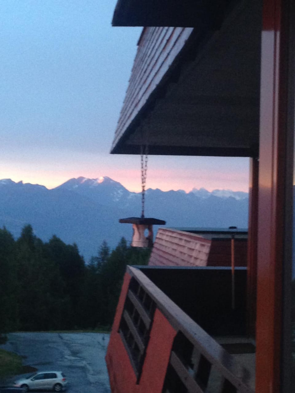 Balcony/Terrace, Mountain view, Sunrise, Sunset
