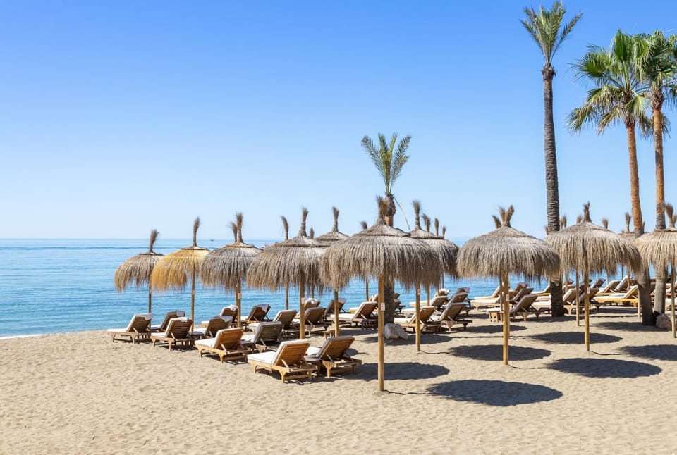 Nearby landmark, Beach, sunbed