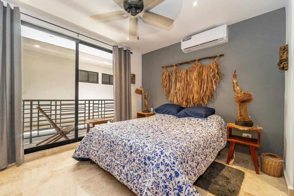 King Suite with Private Balcony, Gym and Rooftop Pool House in Tulum
