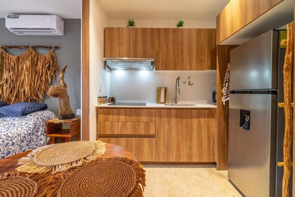 King Suite with Private Balcony, Gym and Rooftop Pool House in Tulum