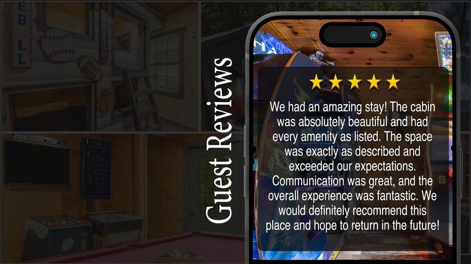 Sasquatch Adventure - Hot tub, Fireplace, & Arcade! House in Sevierville