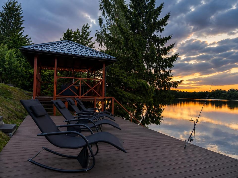 Day, Natural landscape, Fishing, Balcony/Terrace, River view, Sunrise, Sunset, sunbed