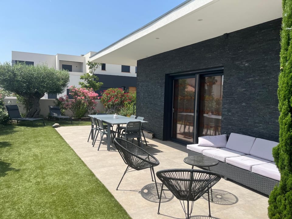 Patio, Spring, Garden, Garden