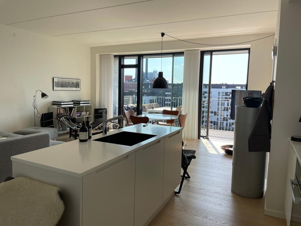 Living room, Dining area, kitchen